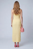 Ruffle Textured Cami Dress