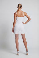 Glam Fishnet Mini Dress