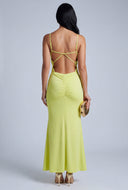 Cowl Neck Maxi Dress