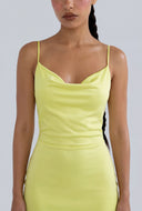 Cowl Neck Maxi Dress