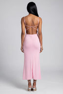 Cowl Neck Maxi Dress