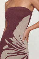 Iyla Floral Tube Sweater Dress