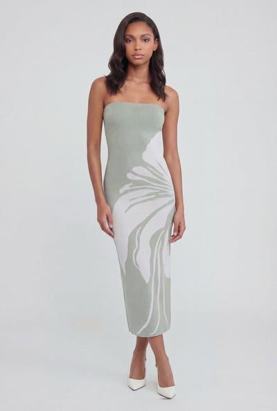 Iyla Floral Tube Sweater Dress