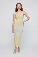 Iyla Floral Tube Sweater Dress