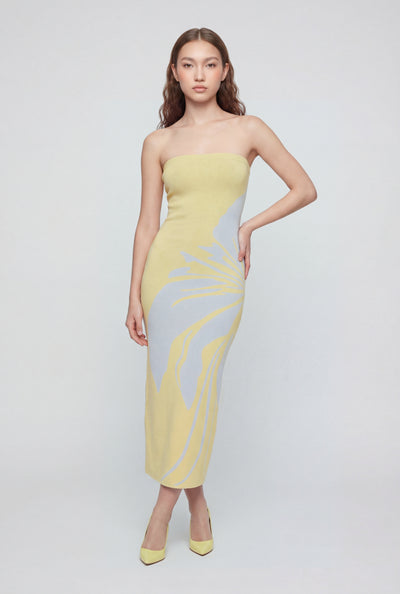 Iyla Floral Tube Sweater Dress