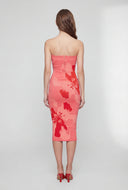 Fatima Floral Bodycon Tube Dress