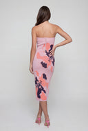 Fatima Floral Bodycon Tube Dress