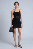 Crochet Mini Dress