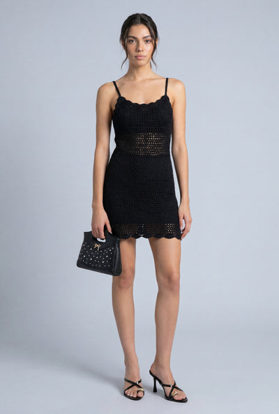 Crochet Mini Dress