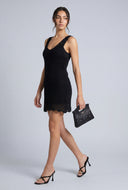 Crochet Mini Dress
