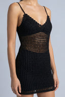 Crochet Mini Dress
