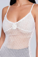 Crochet Mini Dress