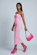 Amaris Greek Key Knit Tube Dress