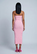 Amaris Greek Key Knit Tube Dress