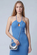Amaia Rib Knit Halter Maxi Dress