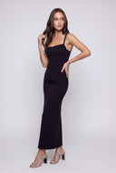 Isabella Twist Strap Maxi Dress