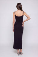 Isabella Twist Strap Maxi Dress