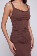 Isabella Twist Strap Maxi Dress