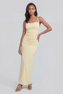 Isabella Twist Strap Maxi Dress