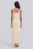 Isabella Twist Strap Maxi Dress
