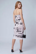 Boss Newspaper Tube Dress