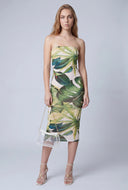 Anaiah Tropical Tube Dress