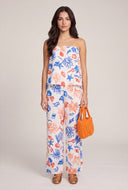 Strapless Top and Pants Set