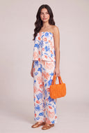 Strapless Top and Pants Set