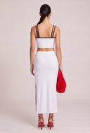 Contrast Cami and Skirt Set