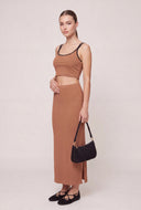 Contrast Cami and Skirt Set