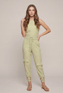 Dalia Halter Top and Tie Waist Pants Set