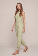 Dalia Halter Top and Tie Waist Pants Set