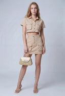 Myla Cargo Crop Shirt