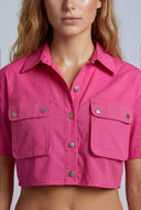 Myla Cargo Crop Shirt