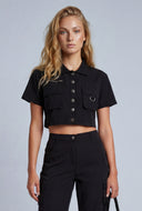 Aitana Crop Shirt