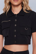 Aitana Crop Shirt