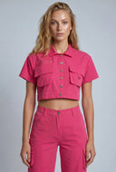 Aitana Crop Shirt