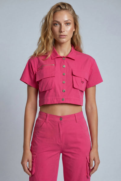 Aitana Crop Shirt