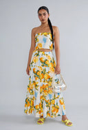 Magdalena Limoncello Crop Tube Top