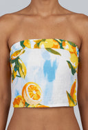 Magdalena Limoncello Crop Tube Top