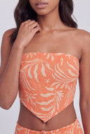 Seaside Hanky Hem Crop Top