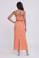 Seaside Drawstring Maxi Skirt