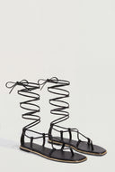 Lace-Up Gladiator Sandals