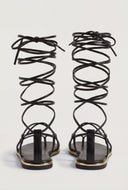 Lace-Up Gladiator Sandals