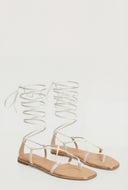 Lace-Up Gladiator Sandals