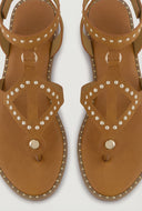 Studded Gladiator Ankle Strap Sandals