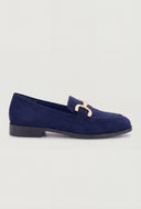 Yasmin Horsebit Faux Suede Loafers