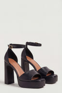Audrey Ankle Strap Platform Ultra High Heels