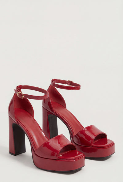 Audrey Ankle Strap Platform Ultra High Heels