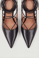 Lace-Up Slingback Pumps